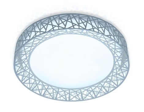 Потолочный светильник круглый Ambrella Orbital FF122 (регулировка яркости, LED, 220V, пульт управления, круглые)