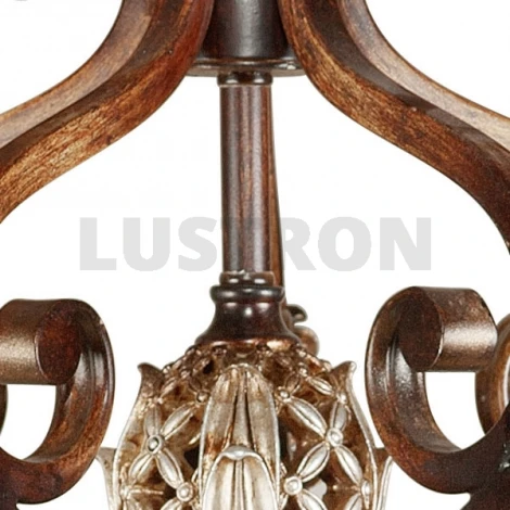 Подвесная люстра N-Light 705 705-05-52 antique silver + grainy brown