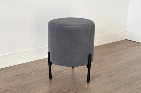 Пуф Одри Mebelson (Велюр/Графит) арт.171480,2171