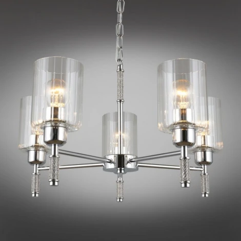 Подвесная люстра Omnilux 665 OML-66503-05 (220V, на цепи)