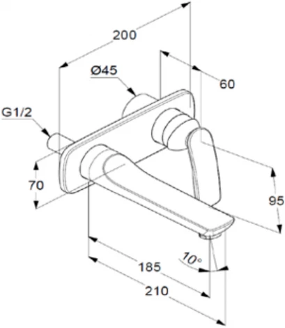 Смеситель Kludi Balance 522469175 для раковины