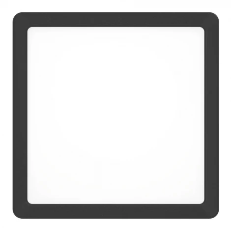 Настенно-потолочный светильник с регулировкой цветовой температуры Eglo Fueva 6 901329 10,5W(LED) 2700K, 4000K, 6500K, пластик, черный, белый