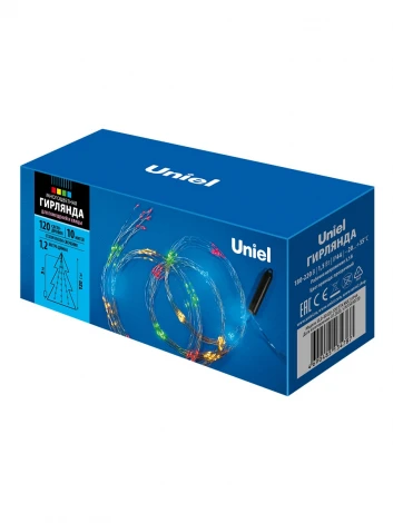Гирлянда Uniel ULD-E0120-120/STA MULTI IP44