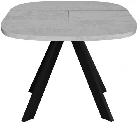 Стол DikLine B110 Бетон,опоры черные