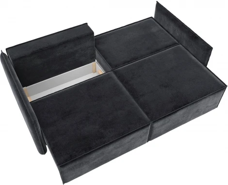 Диван прямой Либерти Лига Диванов (Велюр) арт.127260