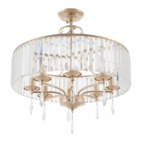 Потолочная люстра на штанге Arte Milano Sorrento-1009 371009/8/50/600 GD