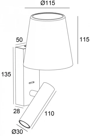 Бра светодиодное Alwa 341228