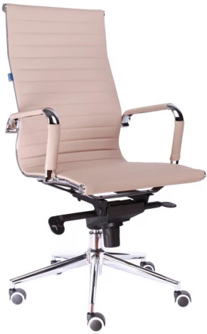 Компьютерное кресло для руководителя Rio M экокожа бежевый