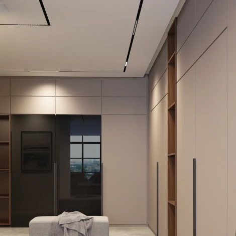 Трековый светильник Novotech Shino 358622 (LED, 48V, пульт управления)