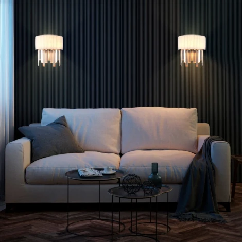 Бра Eurosvet 10122/2 хром (220V)