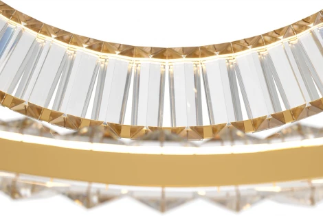 Подвесной светильник ярусный Maytoni Krone P097PL-L90BS3K (LED, 220V, на тросе, кольцо)