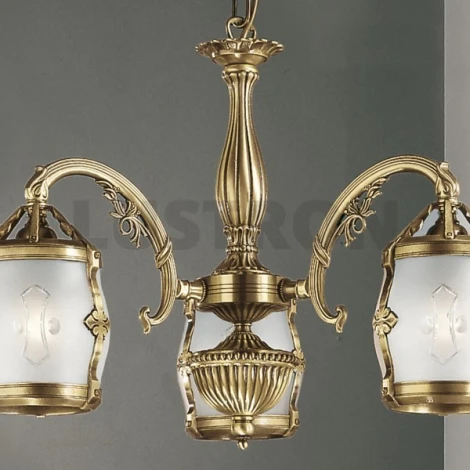 Подвесная люстра Reccagni Angelo 4020 L 4020/3 (220V, на цепи)