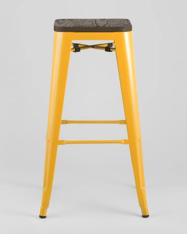 Стул барный Stool Group TOLIX WOOD желтый УТ000001865