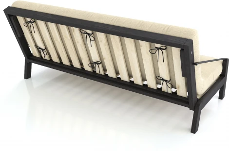 Диван Arsko Локи венге бежевая рогожка