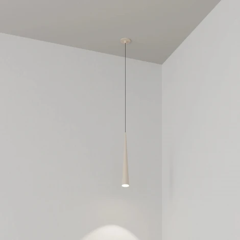 Подвесной светильник SP-STIRIA-L400-R57-5W Warm3000 (BG, 36 deg, 230V) (Arlight, IP20 Металл) 054458 (LED, на проводе)