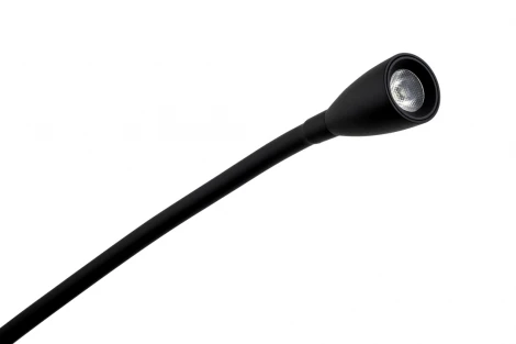 Настенный светильник на гибкой ножке для чтения DesignLed BED BQ004103-A-3-DIM-BL-WW (220V, диммер, сенсорный выключатель)