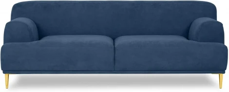 Диван Portofino 2-х местный ОГОГО (арт.604099), (Рогожка/Синий)
