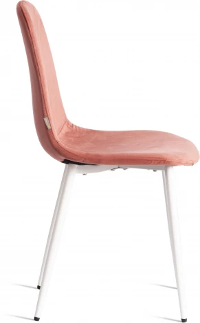 Стул BREEZE (mod. JSC-58) / 2 шт. в упаковке Tetchair (Велюр,Металл /Коралловый) арт.24488