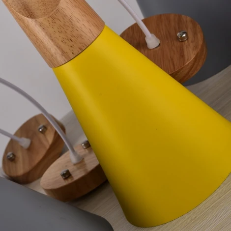 Подвесной светильник Xd-A Yellow ImperiumLoft Xd1 (178206-26) (220V, на проводе, круглые)