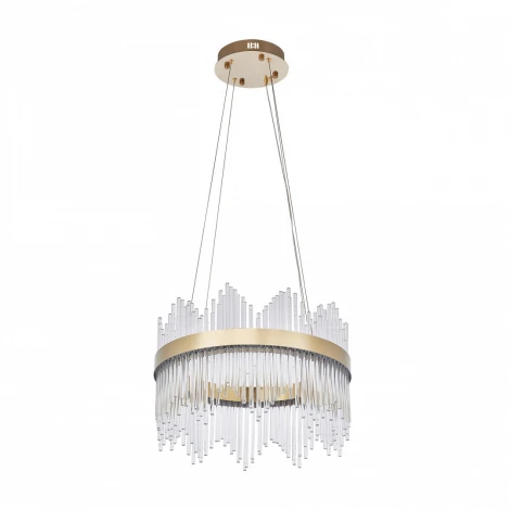 Подвесная люстра Arte Milano Venezia 311033/D500 BS (регулировка яркости, LED, 220V, хрусталь, пульт управления, на тросе, круглые)