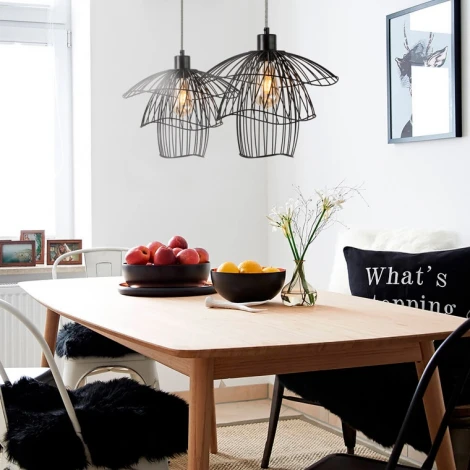 Подвесной светильник Papillon Forestier Black By ImperiumLoft Mody01 (220V, на проводе)