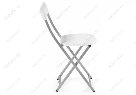 Стул Woodville на металлокаркасе Elevis белый полимер / светлый мусс 459670