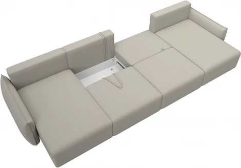 Диван П-образный Лига-051 НПБ Лонг Лига Диванов (Рогожка) арт.128685