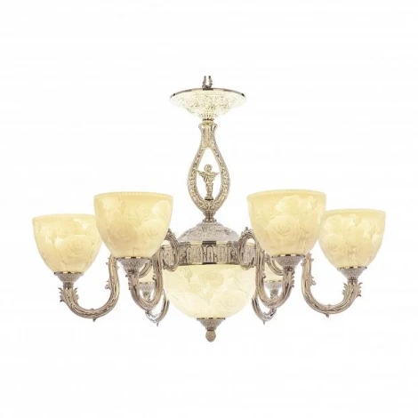 Подвесная люстра Bohemia 1400 71403P/6/175 NW P1 U Rose FA10S