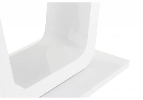 Стеклянный стол Woodville Vlinder 140 super white 11187