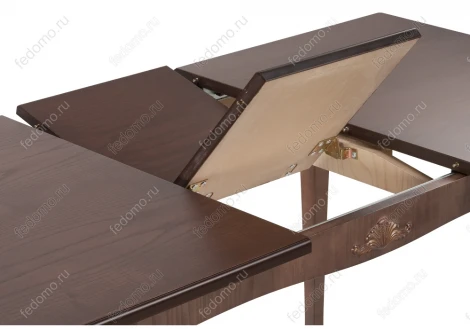 Деревянный стол Woodville Алейо орех 431974