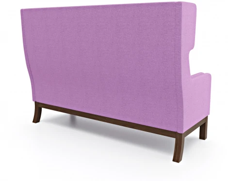 Диван Arsko Айверс Хай Орех рогожка фиолетовая