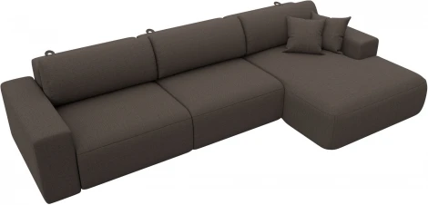 Диван угловой Лига-036 НПБ Классик Лонг правый угол Лига Диванов (Рогожка) арт.124678