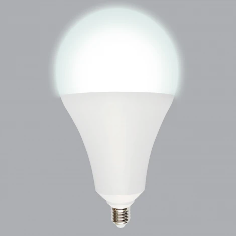 Лампа светодиодная, матовая, белый свет 4000K Volpe Norma LED-A160-65W/4000K/E27/FR/NR картон