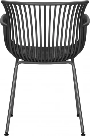 Стул обеденный DOBRIN ROSS (темно-серый (GR-04) без подушки)