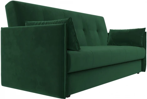 Диван-книжка Лига-018 (Зеленый/Велюр) Лига Диванов арт.117841