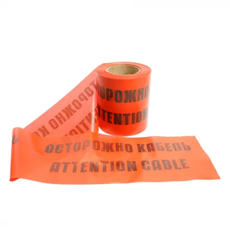 Лента сигнальная 150 мм x 100 м (красный, черный) Stekker 50298