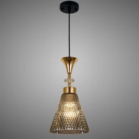 Подвесной светильник Reluce 02005-0.9-01 SMOKE (220V, на проводе)