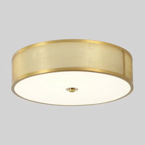 Потолочный светильник круглый с пультом Crystal Lux BUTTON PL32W LED