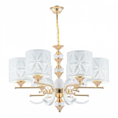 Подвесная люстра Arte Milano Florentia-2097 302097/6 Wh/Gd (220V, на цепи)