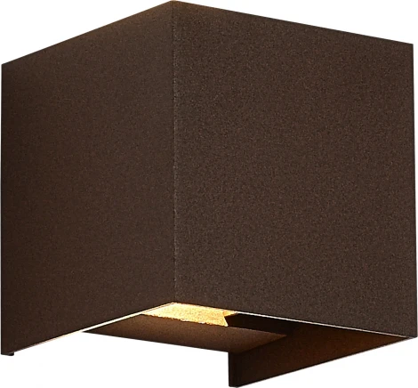 Настенный уличный светильник ST Luce Brik SL9513.601.01 кортен/кортен LED 1*10W 2700K BRIK