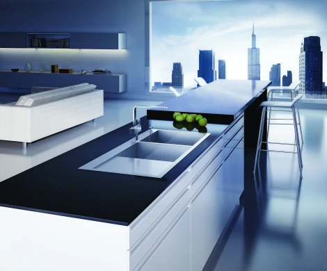 Смеситель Oulin OL-8075S для кухонной мойки