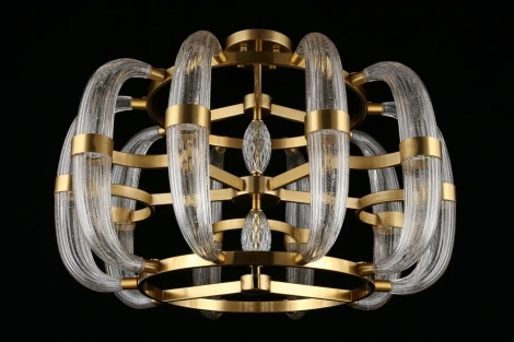 Потолочная люстра на штанге Aployt Solandzh APL.856.07.100 (LED, 220V, круглые)