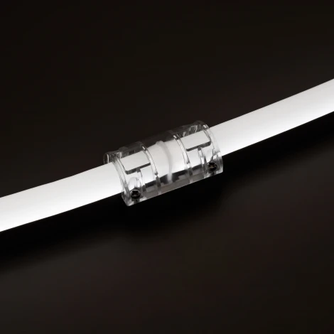 Соединитель прямой ARL-CLEAR-U15-Line (26x15mm) (Металл) 022701