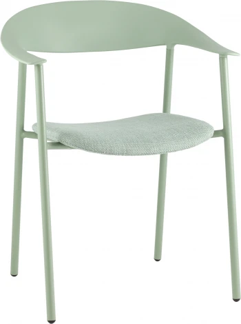 Стул Eila с подушкой пластик зеленый Stool Group арт.УТ000039778