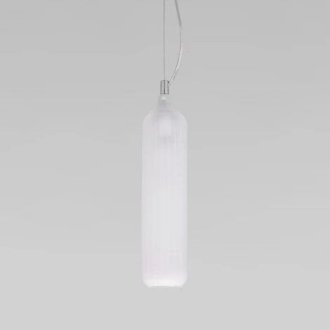 Светильник подвесной Eurosvet Siesta 50252/1 белый матовый (220V, на тросе, круглые)