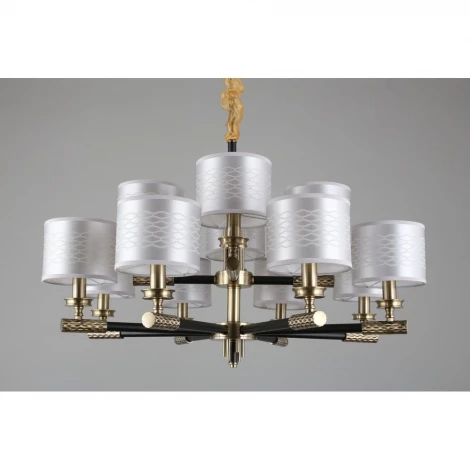 Подвесная люстра ярусная Omnilux Albinia OML-57303-12 (220V, на цепи)