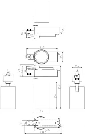 Трековый светильник ЭРА SТR-30-36-40K-B40 (LED, 220V, круглые, IP40)