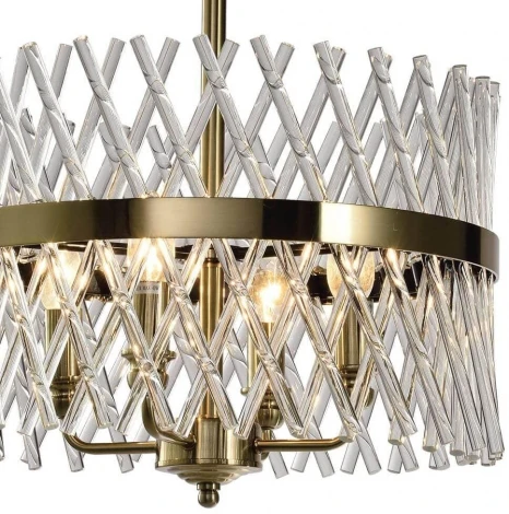 Подвесная люстра Lumien Hall Baziano LH3040/4P-CO-CL