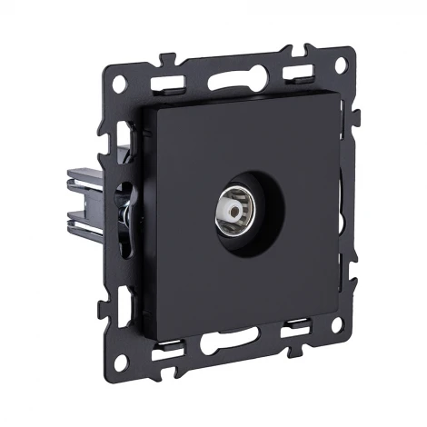 Розетка спутниковая SAT черный Kollinger Asthetik AS-021BK