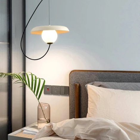 Подвесной светильник Margott D25 White By ImperiumLoft Margott01 (220V, на тросе, шар)